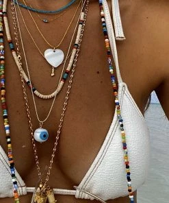 GREECE Evil Eye Pendant Necklace