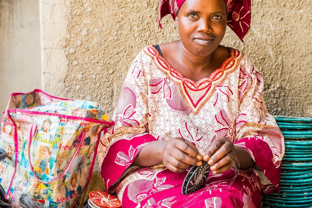 RWANDA Vivid Viola Matisse Fringed Coasters, Set Of 4 7 RWANDA Vivid Viola Matisse Fringed Coasters, Set Of 4