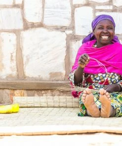 RWANDA Black + Neon Catch All HOME