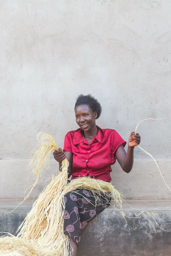 RWANDA Imani Medium Floor Basket HOME 5 RWANDA Imani Medium Floor Basket HOME