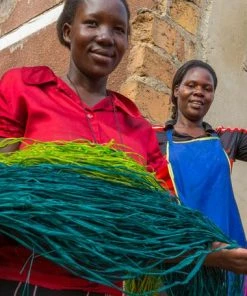 UGANDA HOME Opal Gray Color Blocked Bread Basket With Handles 13 UGANDA HOME Opal Gray Color Blocked Bread Basket With Handles