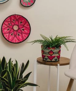 RWANDA HOME Vivid Viola Mwiba Planter 10 RWANDA HOME Vivid Viola Mwiba Planter