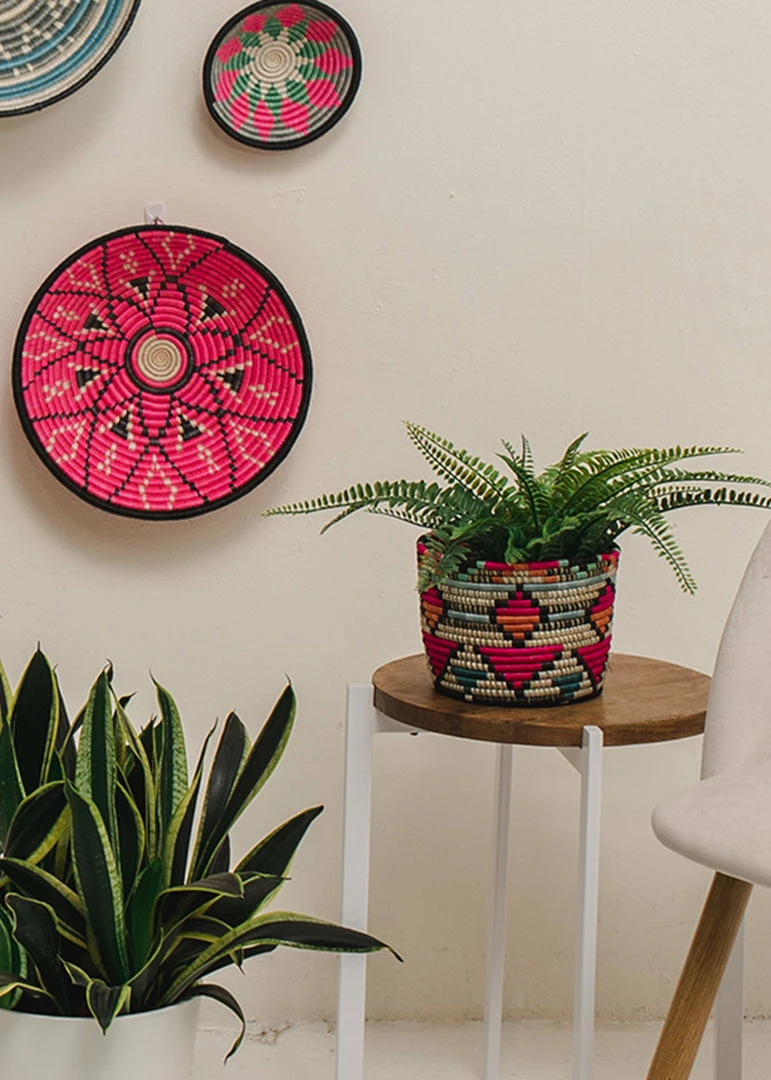 RWANDA HOME Vivid Viola Mwiba Planter 6 RWANDA HOME Vivid Viola Mwiba Planter