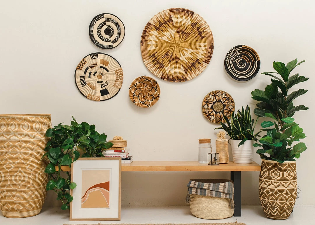 RWANDA Imani Short Floor Basket 4 RWANDA Imani Short Floor Basket