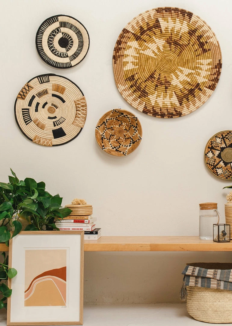 UGANDA HOME Ochre Arrows Plate 8 UGANDA HOME Ochre Arrows Plate