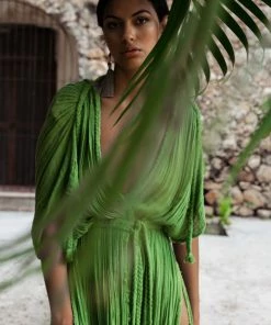 Deals NOMADIC Store 34 MEXICO Aura Goddess Duster Gown
