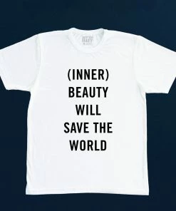 UNITED STATES (Inner) Beauty Will Save The Word T-Shirt CLOTHING