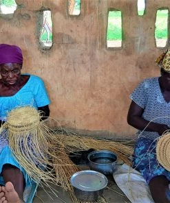 GHANA 10" Mea Floor Planter HOME 9 GHANA 10