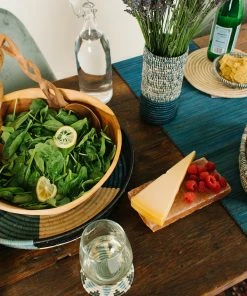 RWANDA Silver Blue Hope Coasters HOME 9 RWANDA Silver Blue Hope Coasters HOME