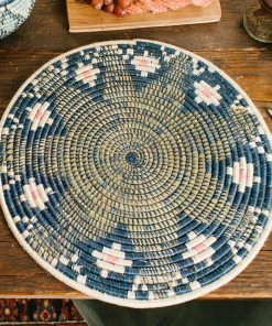 RWANDA HOME Blue Night + Sorbet Placemat