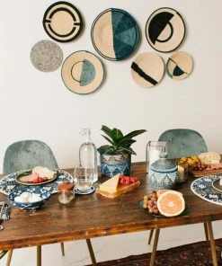 RWANDA 7" Blue Night Inzozi Tapered Planter HOME 9 RWANDA 7