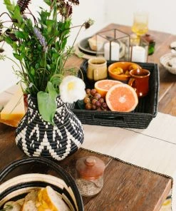 RWANDA Black Rangi Vase HOME 10 RWANDA Black Rangi Vase HOME