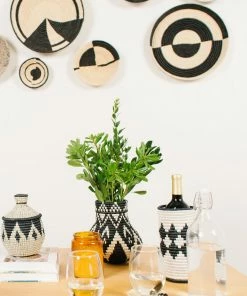 RWANDA Black Rangi Vase HOME 9 RWANDA Black Rangi Vase HOME