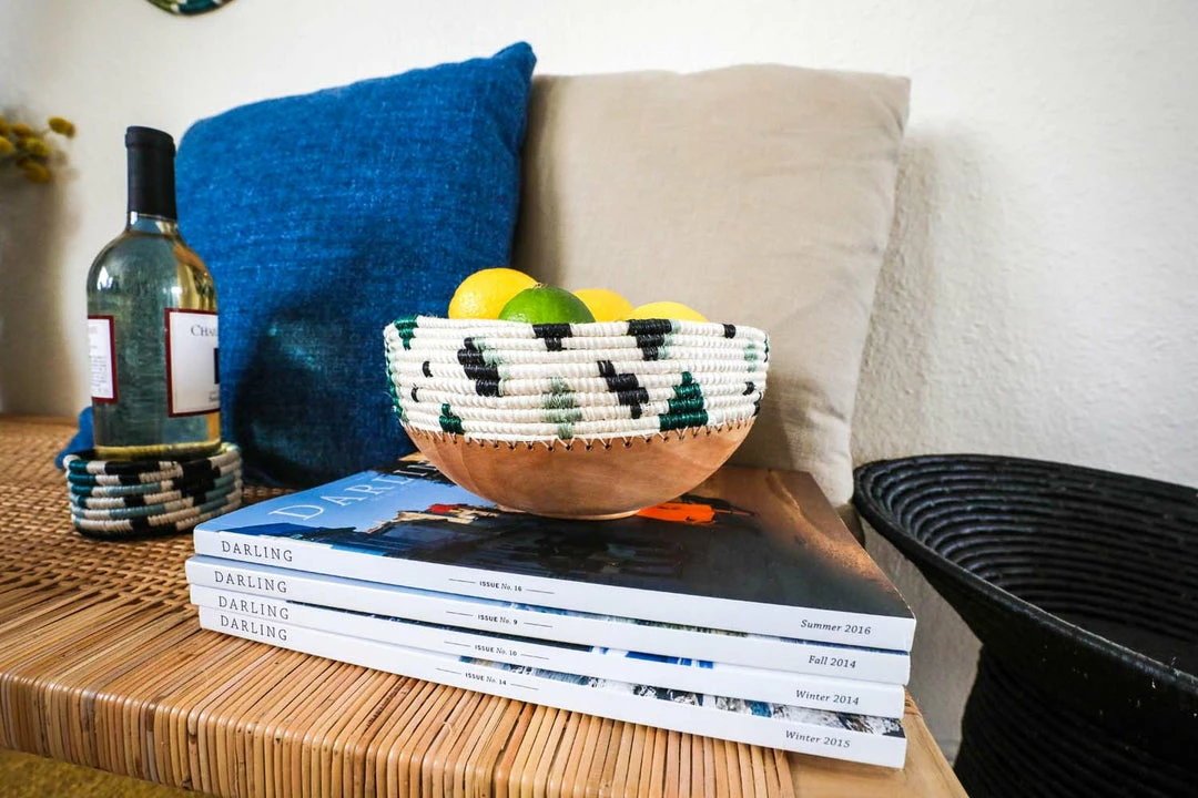 RWANDA HOME Ivy Wooden Bowl 4 RWANDA HOME Ivy Wooden Bowl