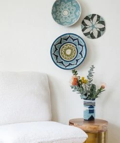 RWANDA Gray Green Hope Trivet HOME