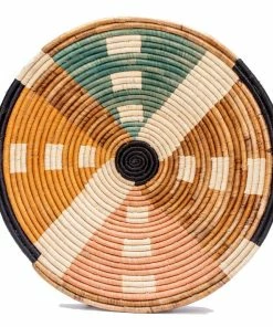 UGANDA 21" Large Mbalwa Woven Wall Art Plate