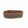 RWANDA HOME Sunset Brown Oval Basket