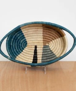 UGANDA HOME Camel Wheel Oval Basket