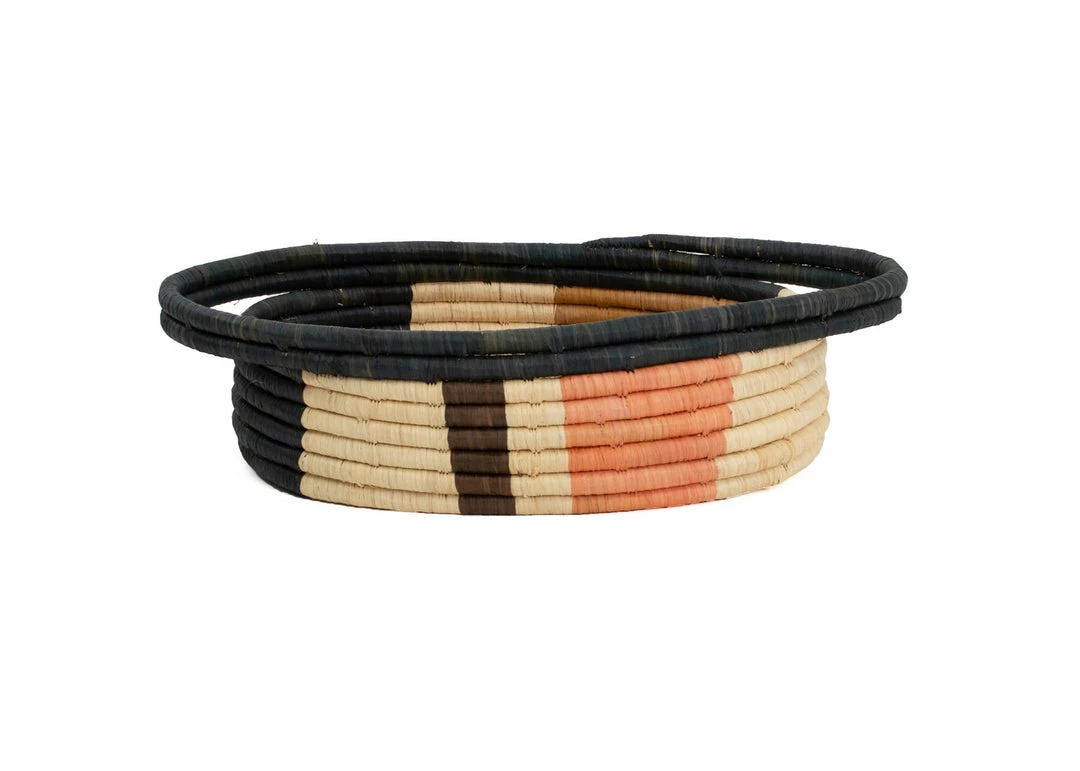 UGANDA HOME Peach Wheel Bread Basket With Handles 3 UGANDA HOME Peach Wheel Bread Basket With Handles