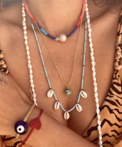 GREECE Cassie Raw Pearl Choker JEWELRY