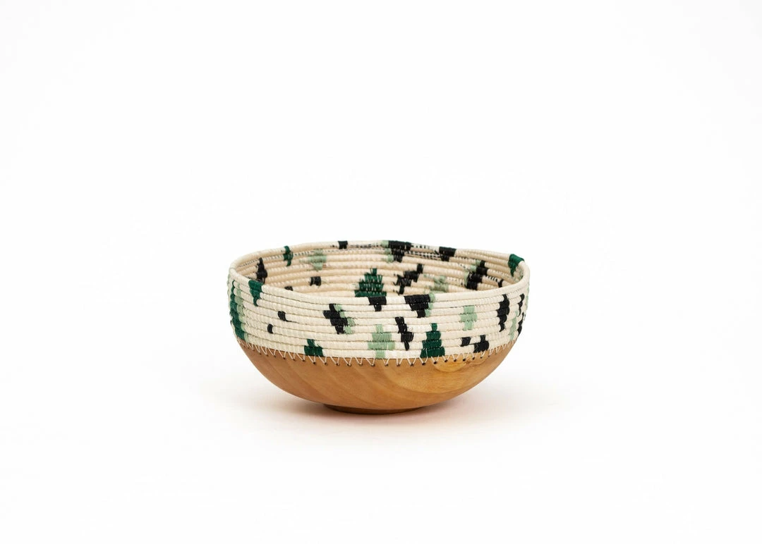 RWANDA HOME Ivy Wooden Bowl 3 RWANDA HOME Ivy Wooden Bowl