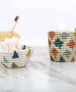 RWANDA Sand Almasi Lidded Box Hampers & Storage