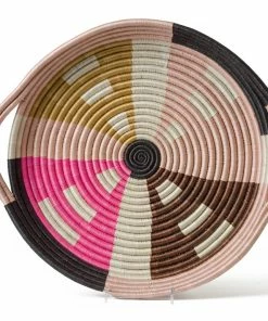RWANDA HOME Blossom Pinks Handle Tray