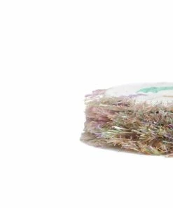 RWANDA Dusty Rose Fringed Coasters