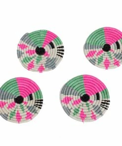 RWANDA Fandango Pink Biko Coasters