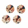 RWANDA Coral Biko Coasters HOME 1 RWANDA Coral Biko Coasters HOME