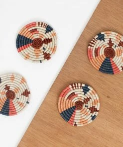 RWANDA Coral Biko Coasters HOME