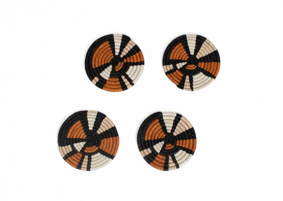 RWANDA HOME Canyon Clay Mosaic Coasters 3 RWANDA HOME Canyon Clay Mosaic Coasters