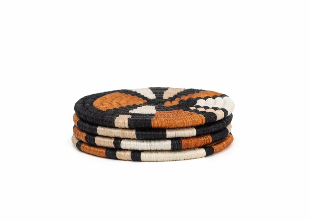 RWANDA HOME Canyon Clay Mosaic Coasters 4 RWANDA HOME Canyon Clay Mosaic Coasters