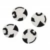 RWANDA HOME Black Beaded Atelier Coaster, Set Of 4 1 RWANDA HOME Black Beaded Atelier Coaster, Set Of 4