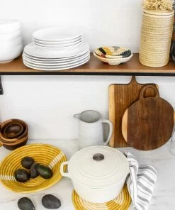 UGANDA HOME Mustard Geo Trivet 9 UGANDA HOME Mustard Geo Trivet