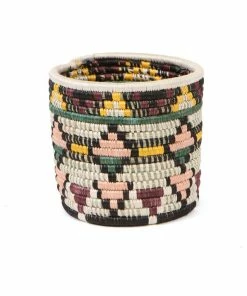 Deals NOMADIC Store 16 RWANDA 5" Small Dusty Peach & Fir Planter HOME