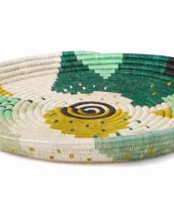 RWANDA Abstract Ivy Circular Tray 9 RWANDA Abstract Ivy Circular Tray