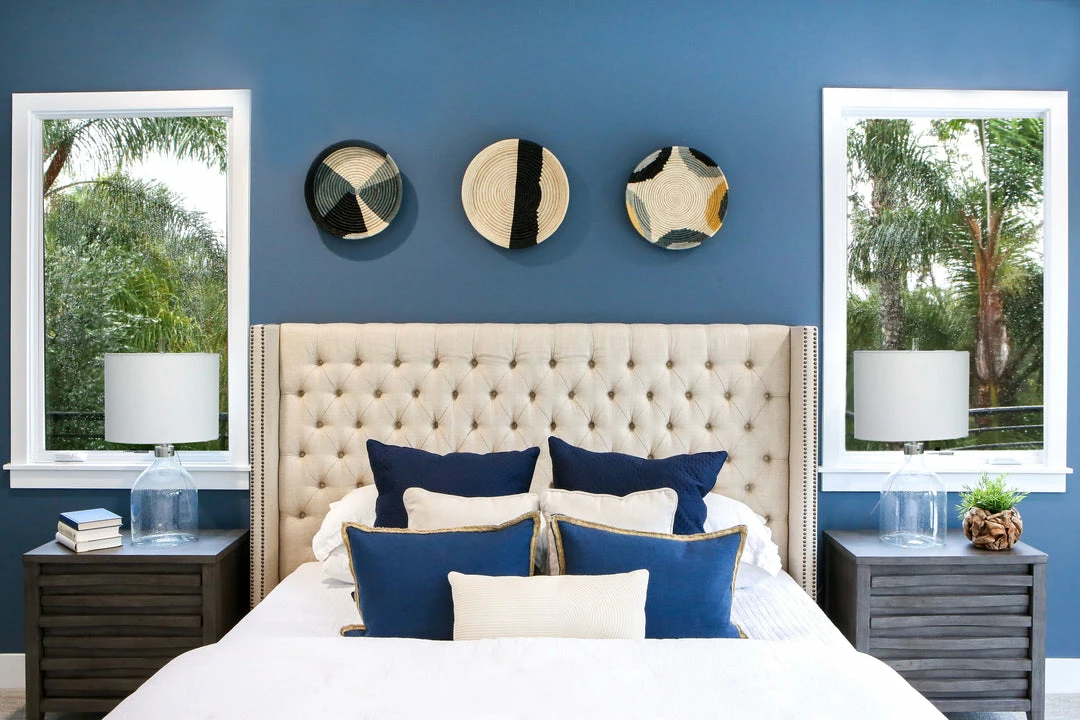 UGANDA HOME Opal Gray + Mustard Fleur Tray 4 UGANDA HOME Opal Gray + Mustard Fleur Tray