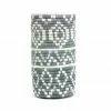 RWANDA HOME Metallic + Mirage Gray Diyama Vase