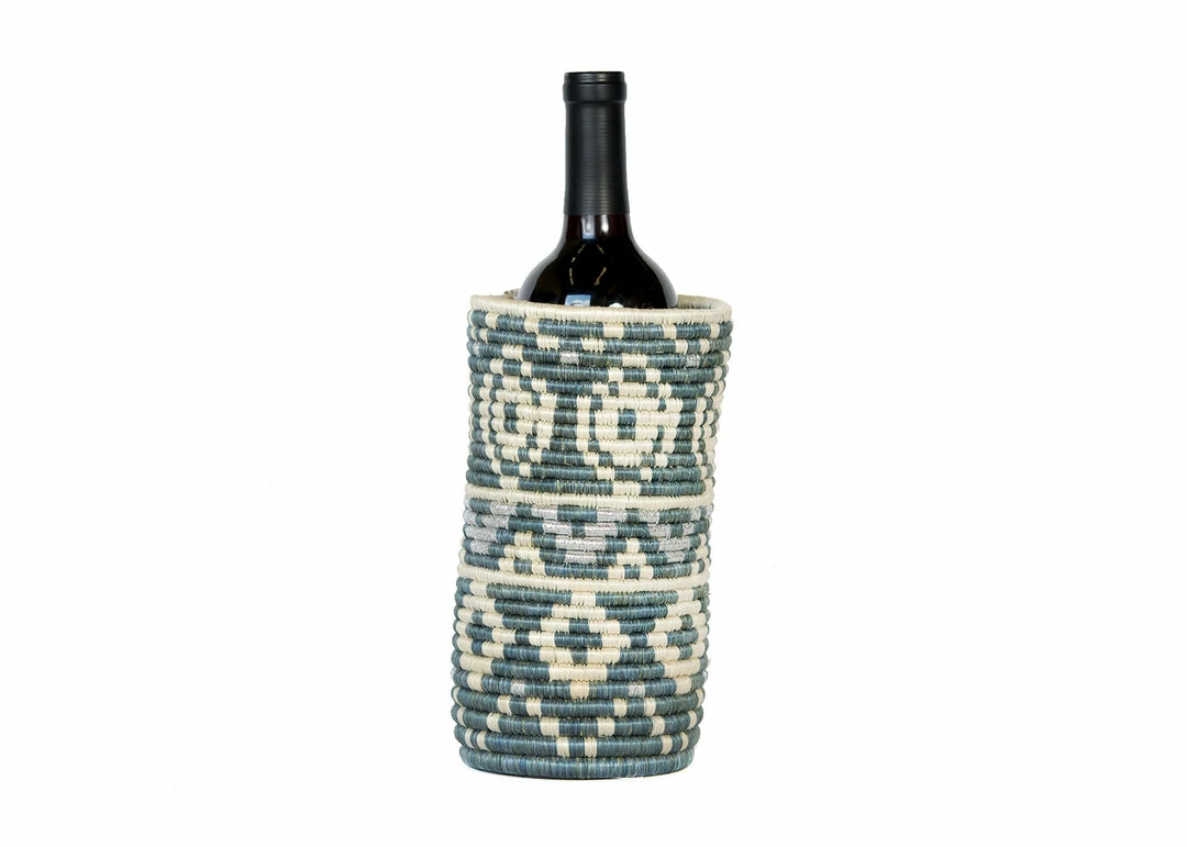 RWANDA HOME Metallic + Mirage Gray Diyama Vase 4 RWANDA HOME Metallic + Mirage Gray Diyama Vase