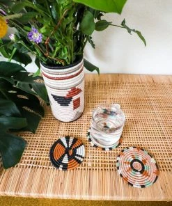 RWANDA Blush + Clay Abstract Vase HOME