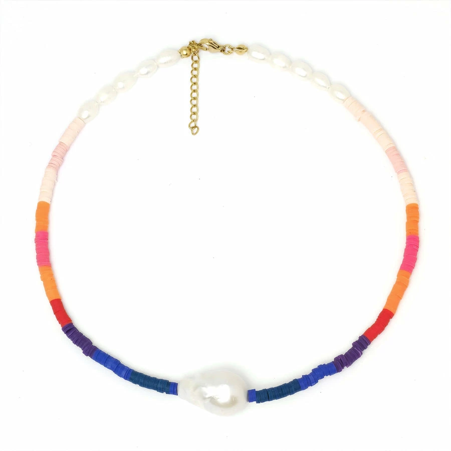 GREECE Cassie Raw Pearl Choker JEWELRY 3 GREECE Cassie Raw Pearl Choker JEWELRY