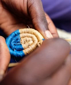 UGANDA HOME Merlot + Amber Msanii Jumbo Bowl
