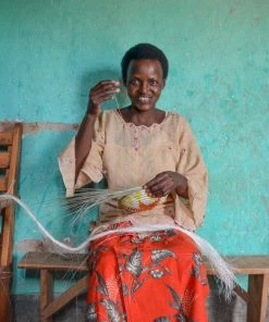 RWANDA Small Slate Kisasa Bowl