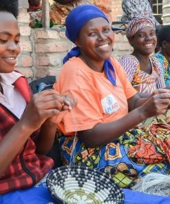 RWANDA Medium Arctic Blue Hope Bowl