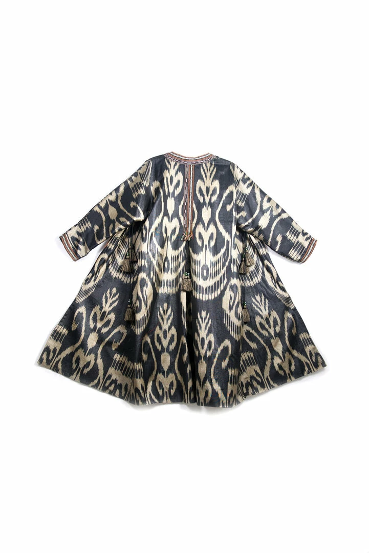 UZBEKISTAN CLOTHING Classic Ikat Chapan 7 UZBEKISTAN CLOTHING Classic Ikat Chapan