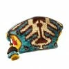 UZBEKISTAN Ikat Velvet Cosmetic Bag