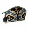 UZBEKISTAN Ikat Velvet Cosmetic Bag 1 UZBEKISTAN Ikat Velvet Cosmetic Bag