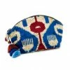 UZBEKISTAN Ikat Velvet Cosmetic Bag BAGS 2 UZBEKISTAN Ikat Velvet Cosmetic Bag BAGS