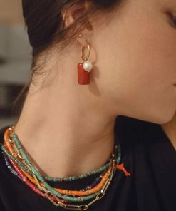 GREECE JEWELRY Matcha Beaded Choker